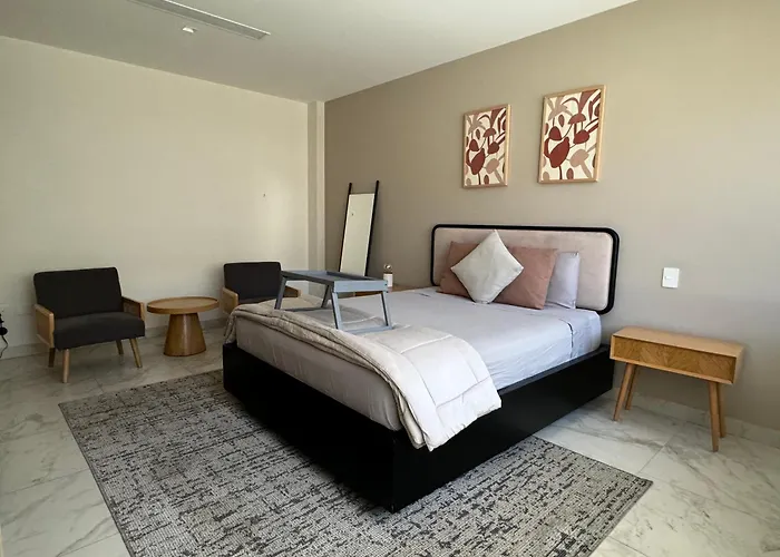 Apartment Live! Departamento Centrico Con Asombroso Rooftop Y Alberca Cabo San Lucas
